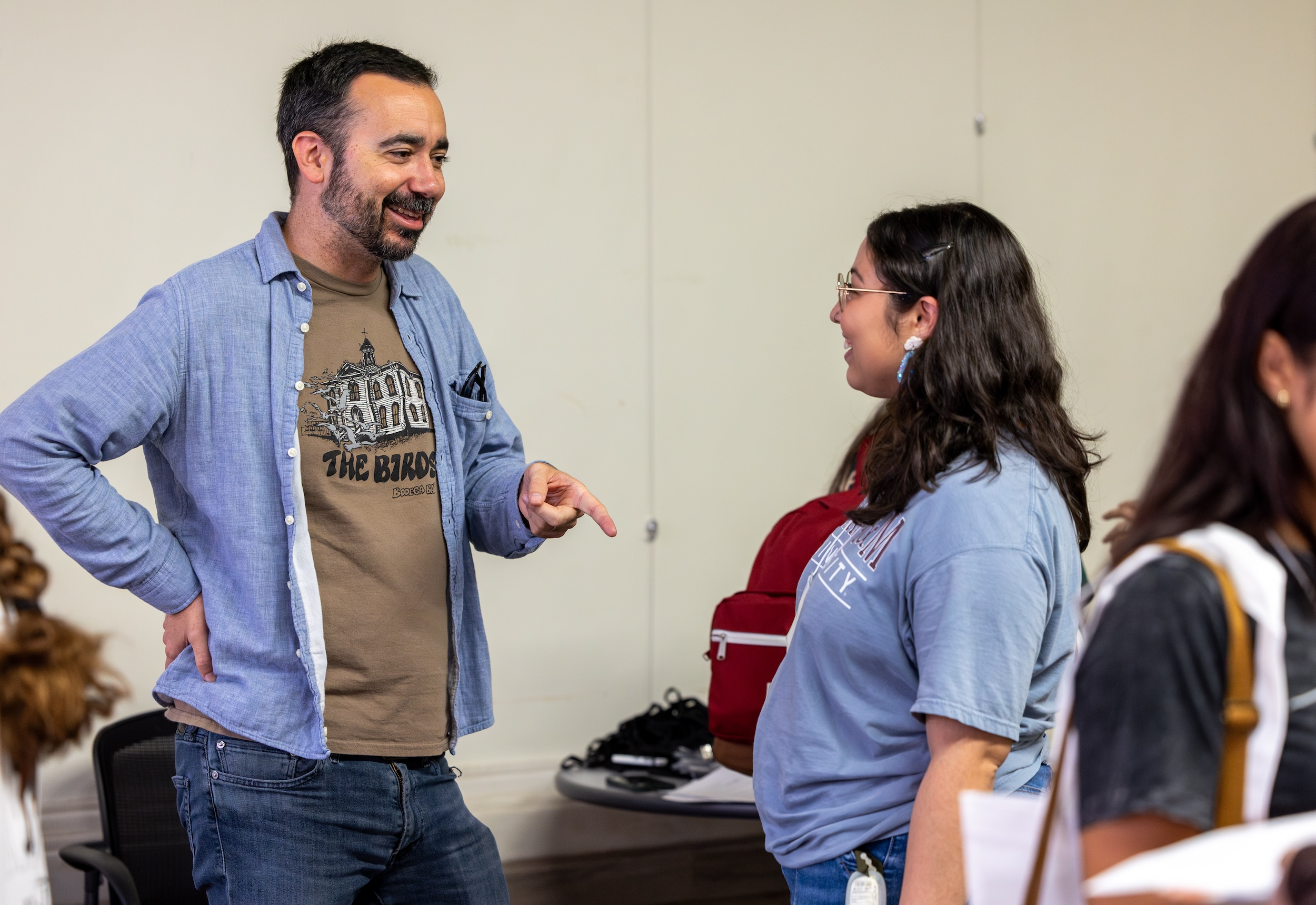 History faculty and graduate students mingle at department meet and greet