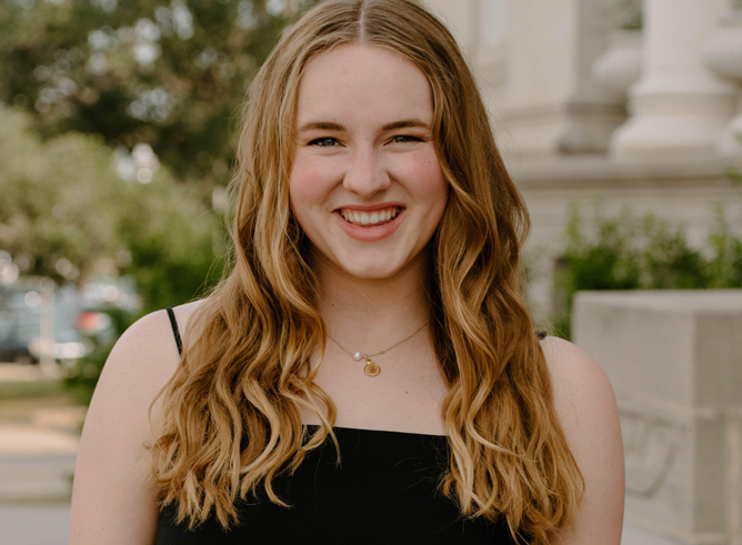 Texas A&amp;M German and international studies major Katherine Guidry