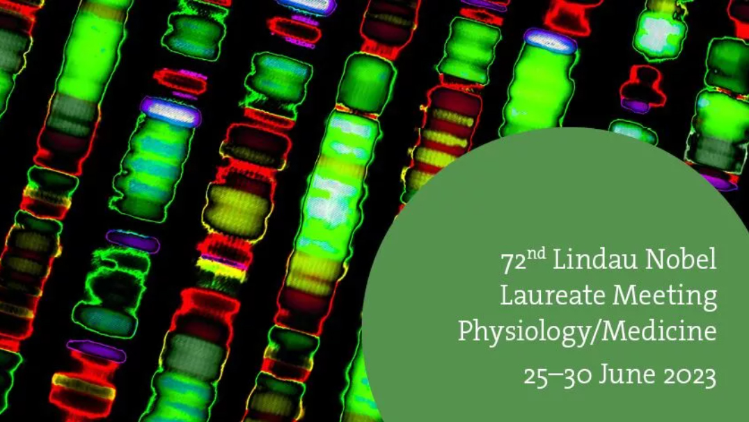 Graphic promoting the 72nd Lindau Nobel Laureate Meeting