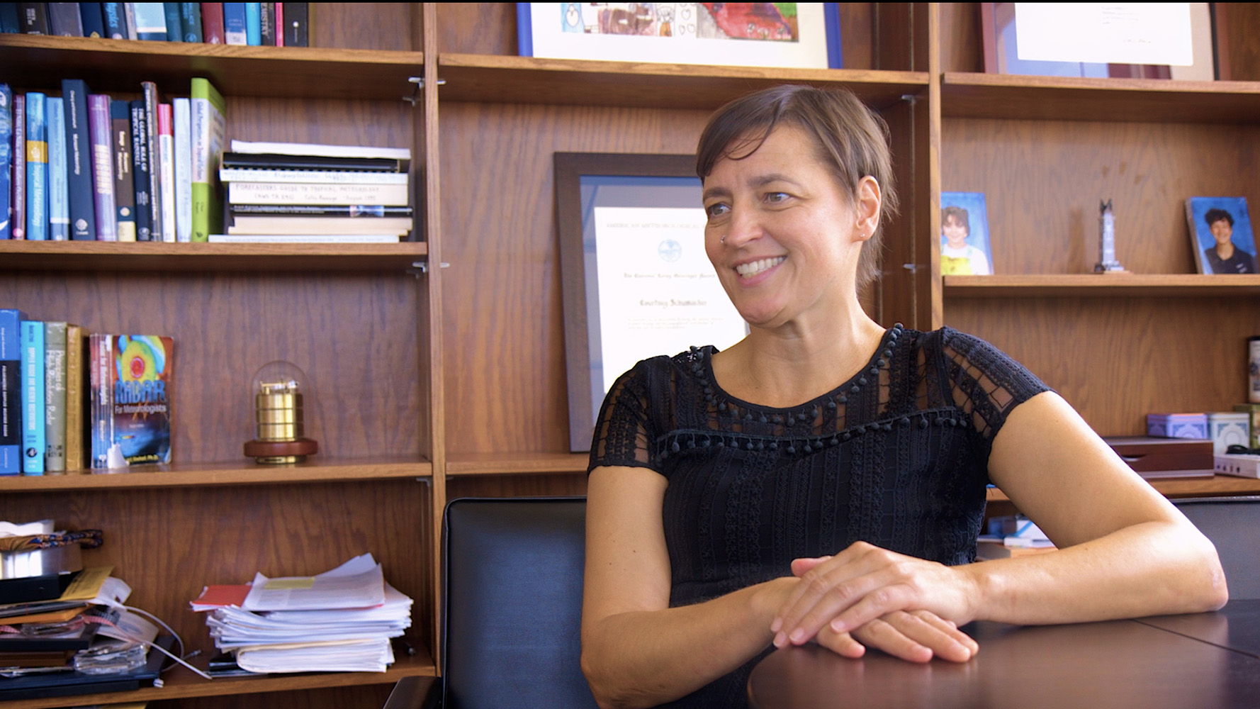 Texas A&amp;M atmospheric scientist Courtney Schumacher