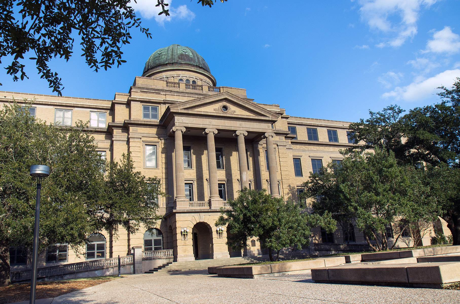 The Academic Building on the Texas A&amp;M University campus