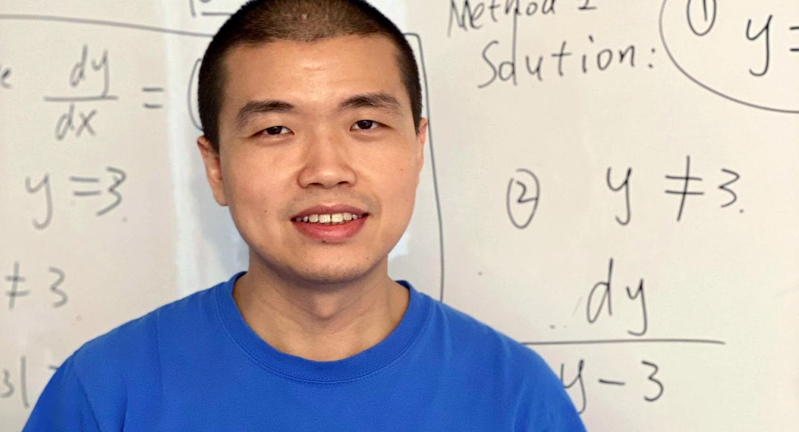 Texas A&M University mathematician Wencai Liu