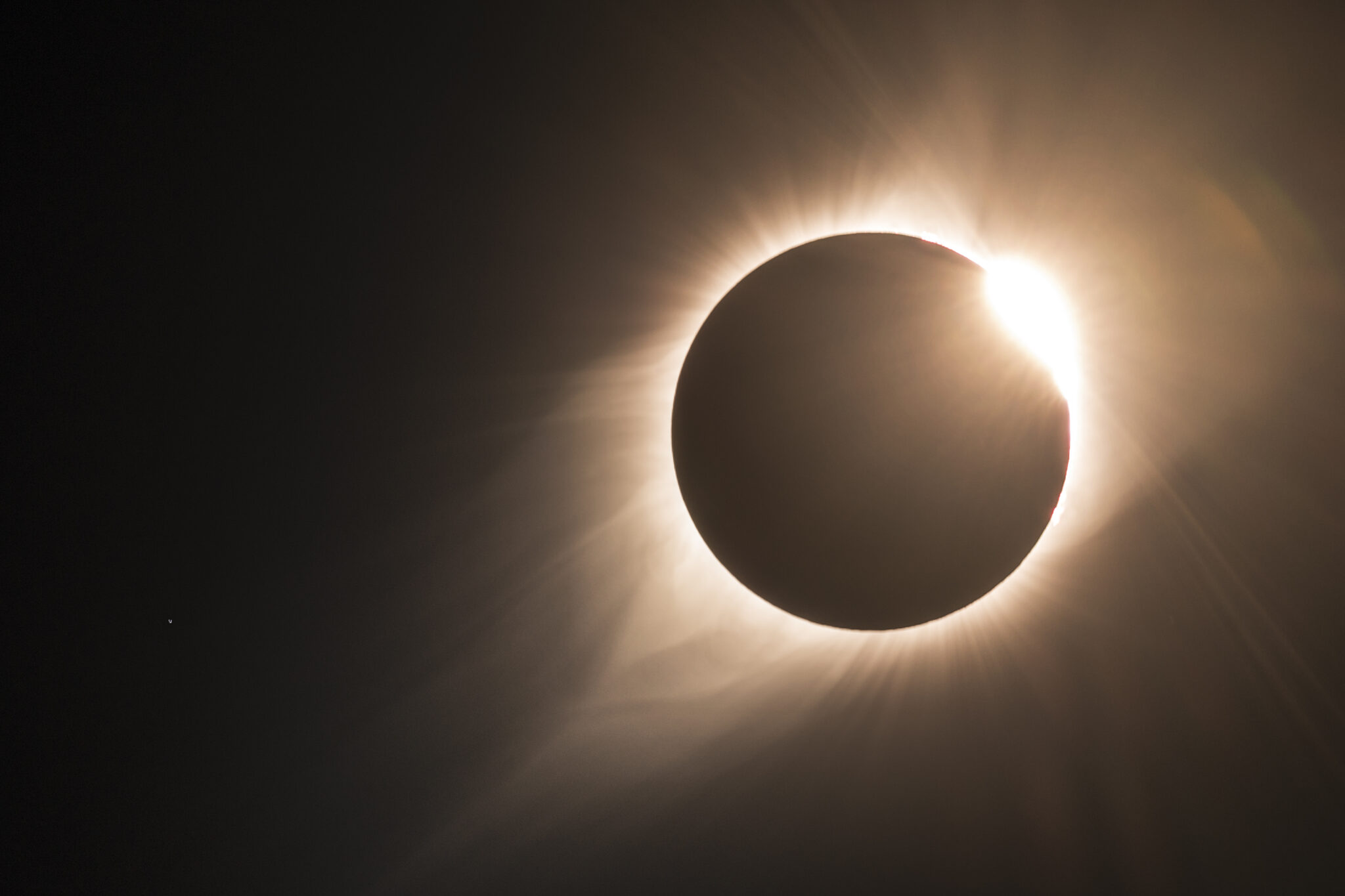 The total eclipse which passed over parts of North America in 2017