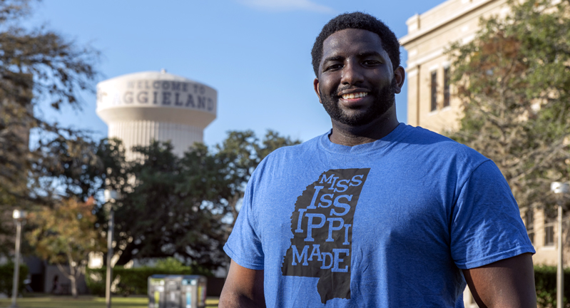 Texas A&M University chemistry Ph.D. graduate Quentarius Moore