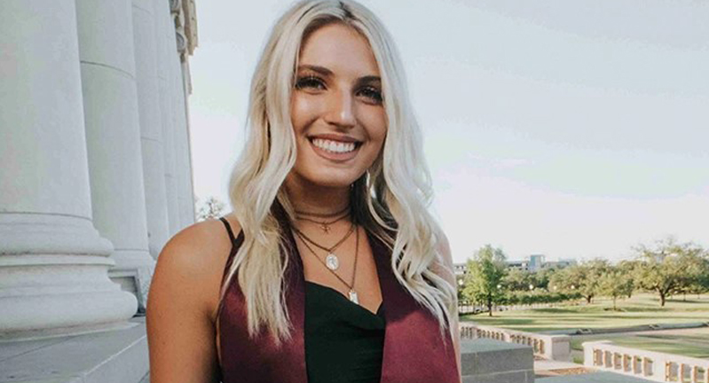 2020 Texas A&amp;M University economics graduate Noelle Levantino