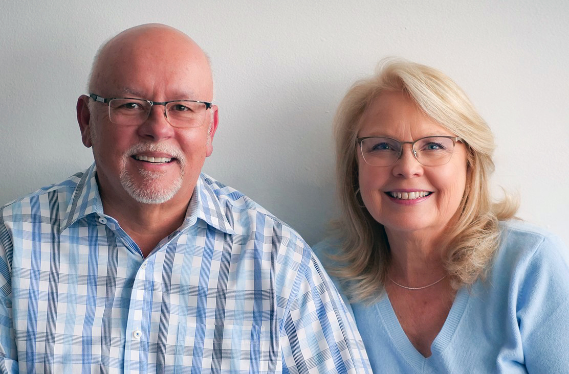 1982 Texas A&amp;M University chemistry Ph.D. graduate Matthew Harthcock and his wife Patricia Harthcock